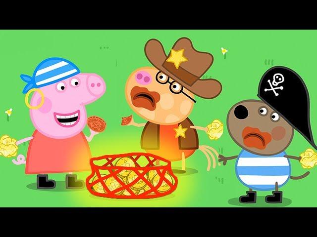 Peppa Pig Full Episodes | Halloween Special üéÉ - Pirate Party | Cartoons for Children