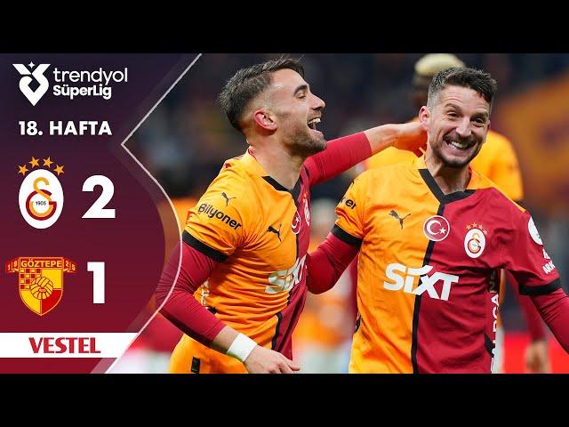 Vestel | Galatasaray (2-1) Göztepe - Highlights/Özet | Trendyol Süper Lig - 2024/25