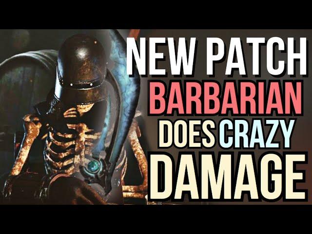 New Patch Barbarian Does Stupid Amount of DPS| Dark and Darker