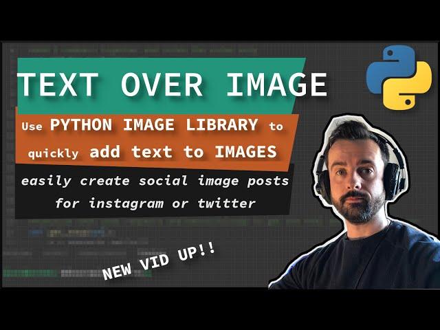 Easy SOCIAL IMAGES with Python PIL