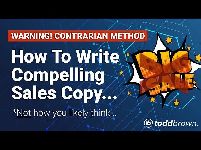 How To Write Compelling Sales Copy