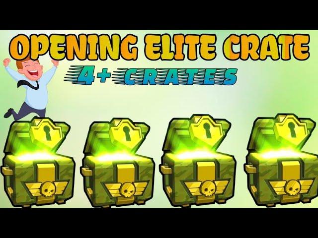 Opening Elite crate || Mini Militia Create || EIC Era