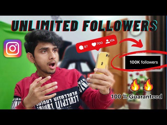 Increase Unlimited Instagram Followers Easily Using this Trick | Latest | Tricky Studio