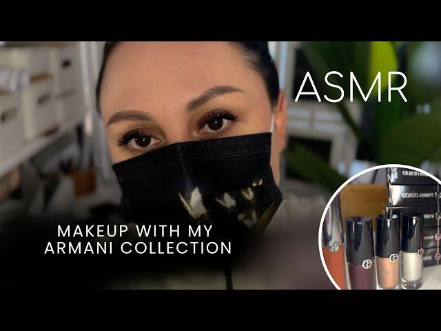 ASMR | Makeup with my Armani collection