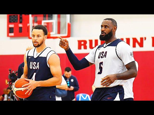 Team USA Basketball Practice Day 3 In Training Camp With Scrimmage! 2024 Team USA