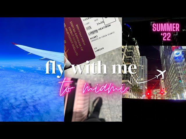 fly with me to miami | summer '22 - arianna maria