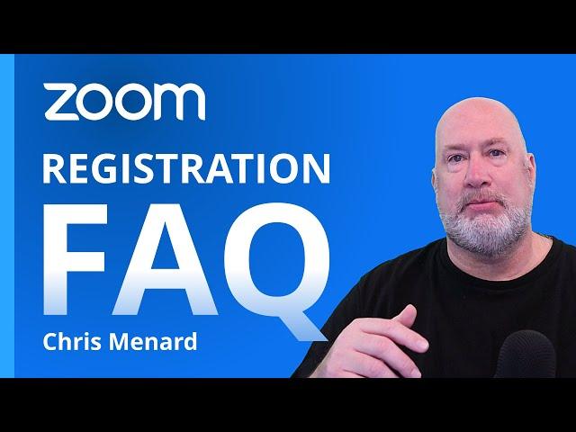 Zoom Meetings Registration | Top 10 questions answered | Zoom Registration Tutorial