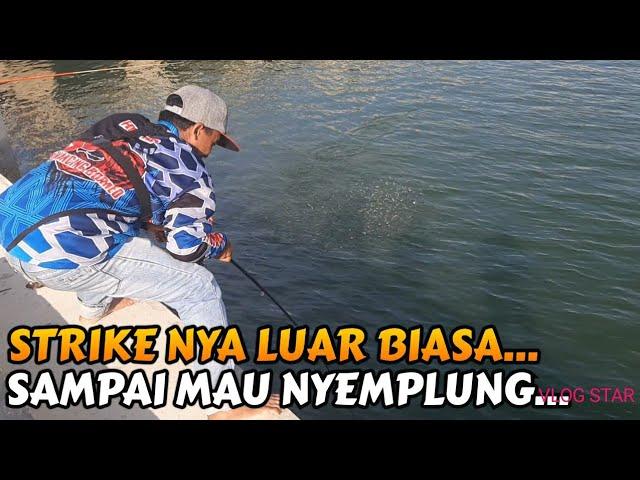 MANCING DI LAUT || STRIKE NYA LUAR BIASA || MANCING MANIA || KALIMANTAN TIMUR