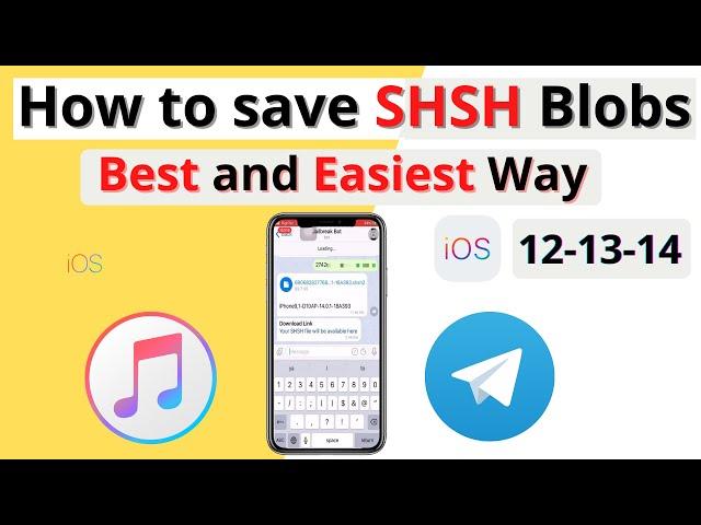 How to save SHSH Blobs ios 14