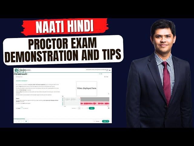 NAATI Hindi Proctor Exam Full Demonstration and Tips | Watch Before Your Exam