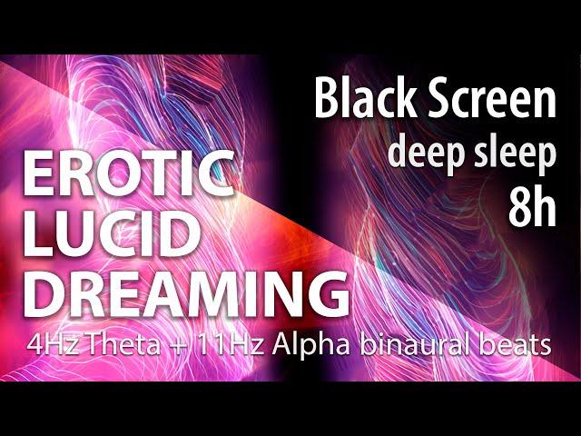 EROTIC LUCID DREAMING Binaural Beats Tantric Sex Intense Orgasm  Teasing Fantasy deep sleep Black