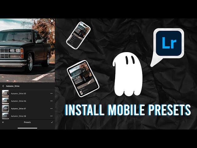 How to install presets to Lightroom Mobile on Iphone and Ipad.