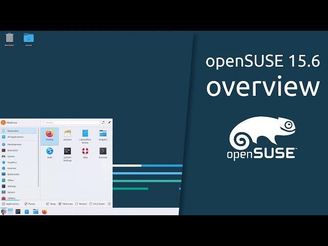 openSUSE 15.6 overview | The makers' choice for sysadmins, developers and desktop users.