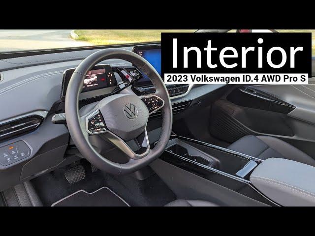 2023 Volkswagen ID.4 AWD Pro S Interior | Detailed Walkthrough