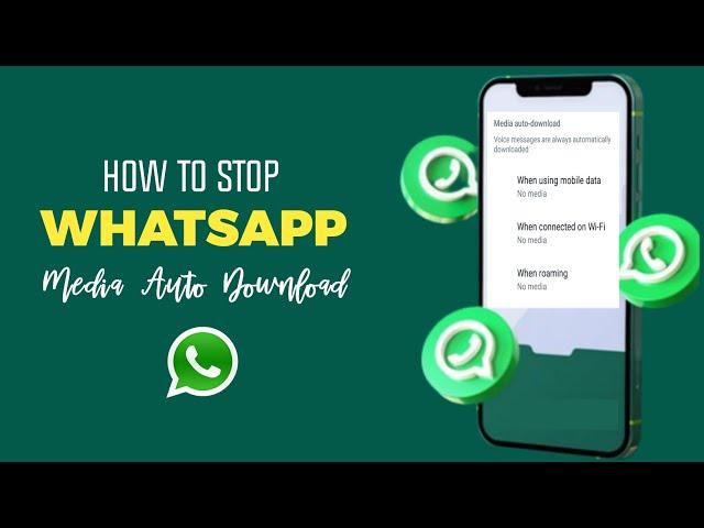 How to Stop WhatsApp Media Auto-Download | The Digital Bulwark