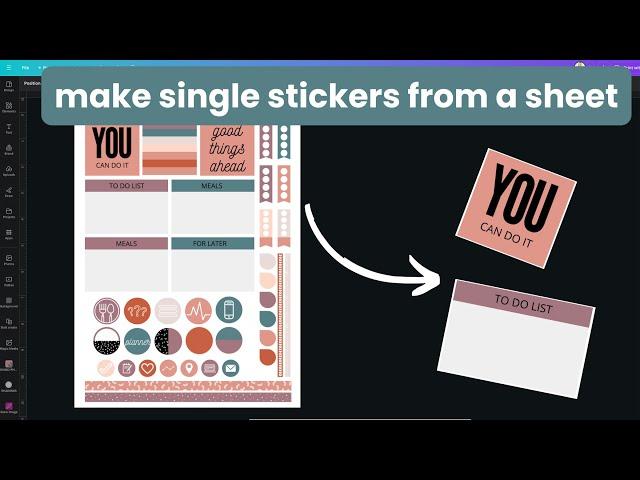 Make Pre-Cropped Digital Stickers ️ | Sell Digital Stickers on Etsy