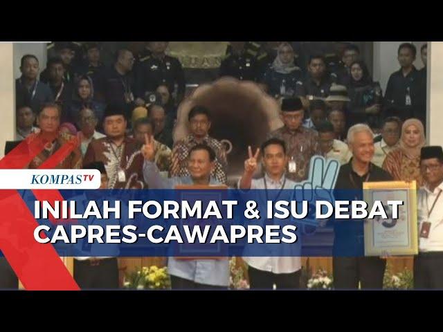 KPU Umumkan Format dan Isu Debat Capres-Cawapres 2024, Berikut Selengkapnya!