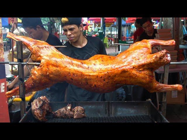 Malaysia Street Food in Kuala Lumpur BBQ Lamb