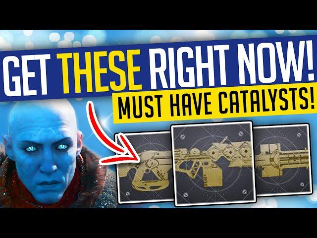 Destiny 2 | GET THESE RIGHT NOW! Must Have Exotic Catalysts for Season 14 - Season of the Splicer!