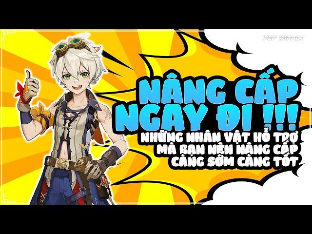 NEWBIE NHỚ NOTE LẠI | Những Nhân Vật Build Càng Sớm Càng Tốt | F2P Impact Official