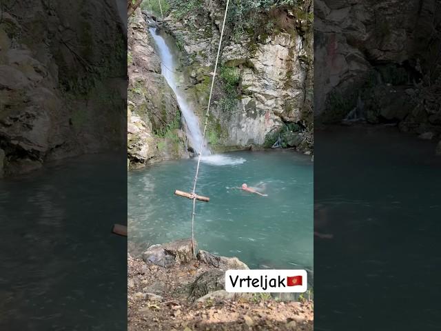 Vrteljak Waterfall behind Old Bar  Montenegro