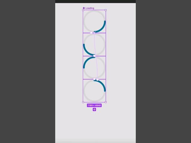 Quick Figma Loading Animation #shorts #figma #figmatutorial #figmadesign