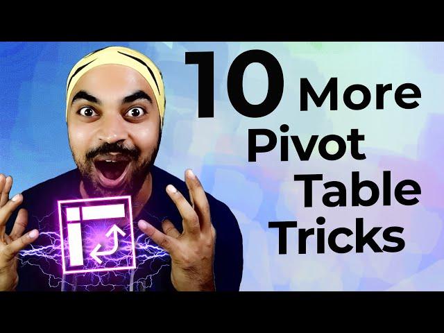 10 Mind Blowing Pivot Table Tricks  - How many do YOU know?