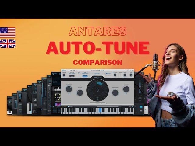 Antares AUTO-TUNE comparison! Which one is the right version for you?