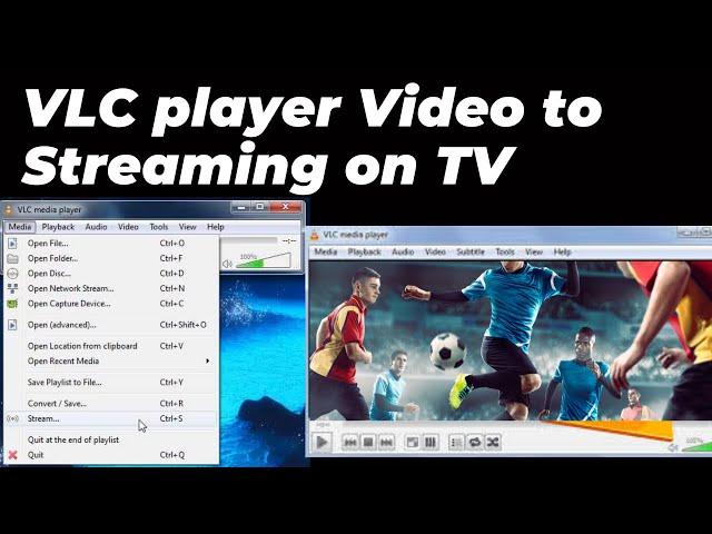 How to VLC player Video to Streaming on Smart TV | Cast VLC player to TV | Casting Devices