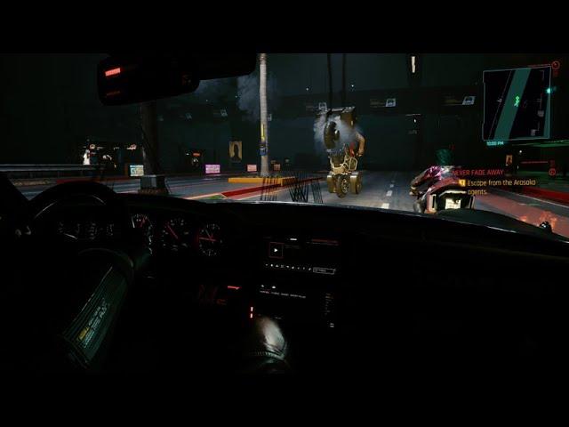 This is how you ride a motorbike! - Cyberpunk 2077