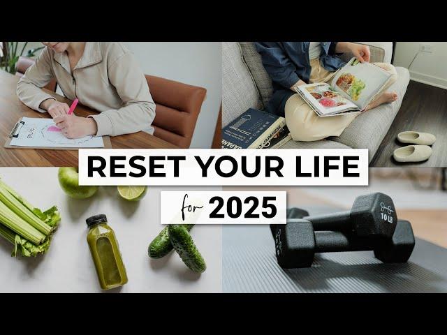 How to Organize and Reset Your Life for 2025 (IN ONE WEEK)