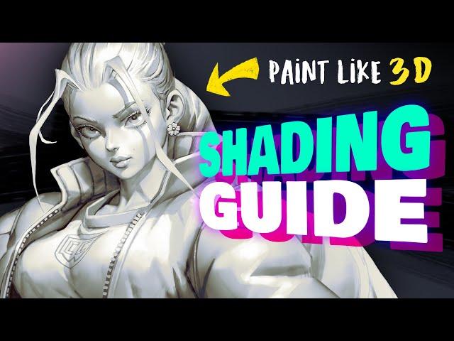  SHADING EXERCISES TO PAINT LIKE 3D RENDERS