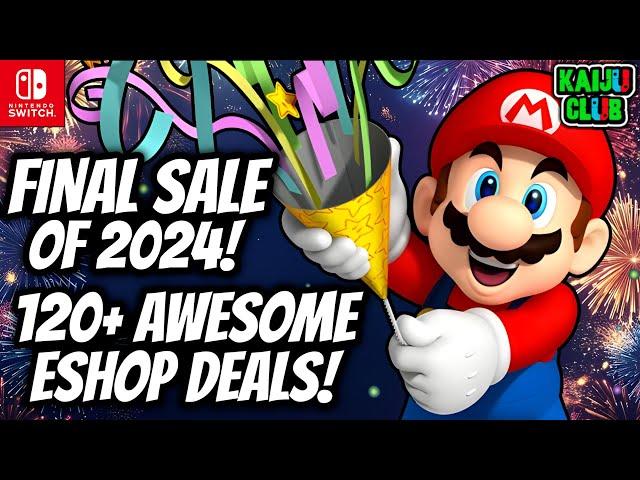 120+ AWESOME ESHOP DEALS! LAST NINTENDO SWITCH ESHOP SALES OF THE YEAR!