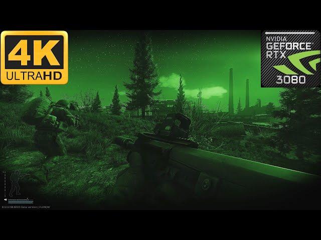 [4K] Escape From Tarkov - RTX 3080 i9-10900k (MAX SETTINGS GRAPHIC) | Customs - Night Raid