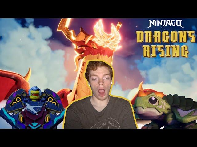 Lego Ninjago Dragons Rising Season 2 Episode 11 The Shape of Motion Reaction