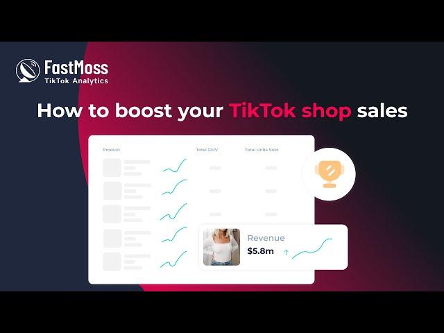 Scale Big on any TikTok Shop with Fastmoss  Skyrocket Your SALES!