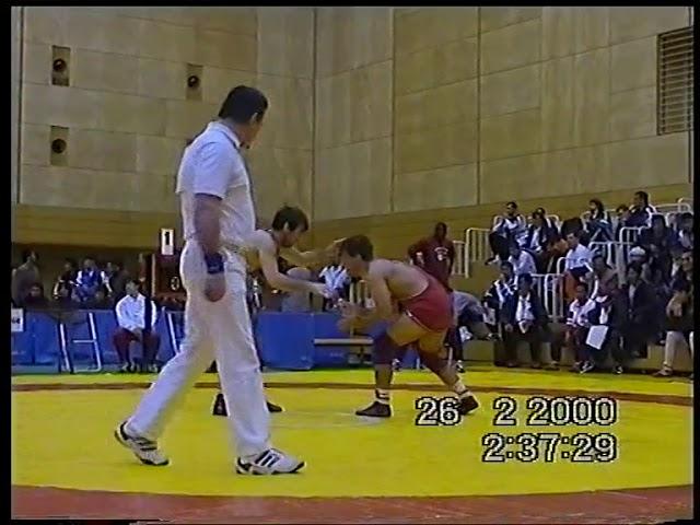 76 kg. Du Toit Ian(RSA) vs Nasir Gadzihanov (MKD), Olympic Qual Tournament, 2000 Tokyo