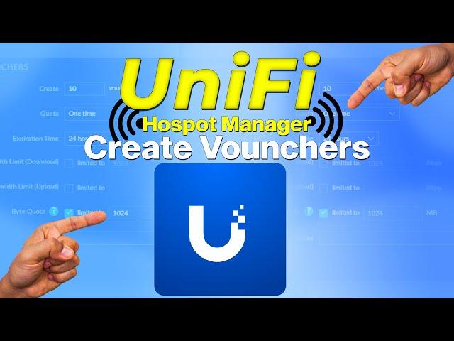 How to create UniFi! Guest Portal Vouchers