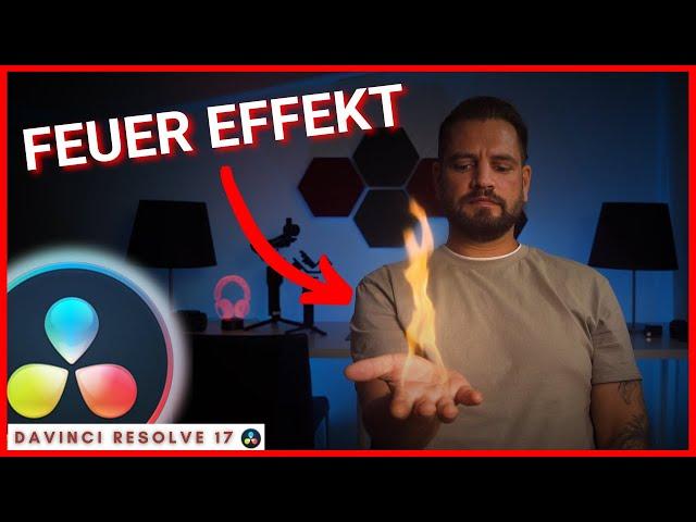 Davinci Resolve fire effect |  COOLE FEUER EFFEKTE erstellen  (einfach & realistisch)