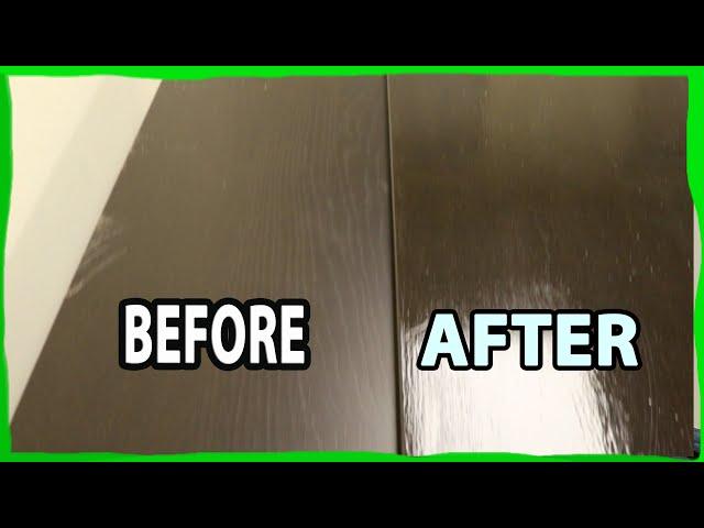 How to Restore Remove Scratches from Furniture Ikea Desk