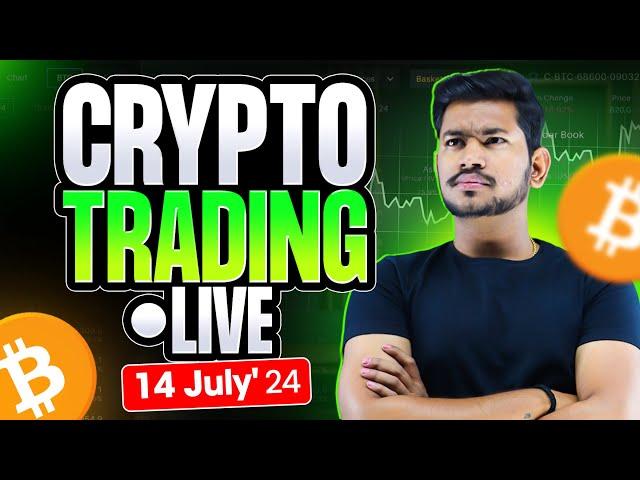  Live Crypto Trading || FnO Trading | 11 July 2024 | Bitcoin Live Trading - #trading #bitcoin