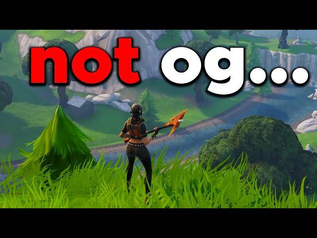 Why Fortnite OG isn't really OG...