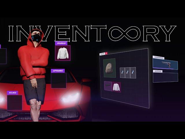 Core Inventory - Advanced Grid-based Inventory for FiveM (Like EFT)