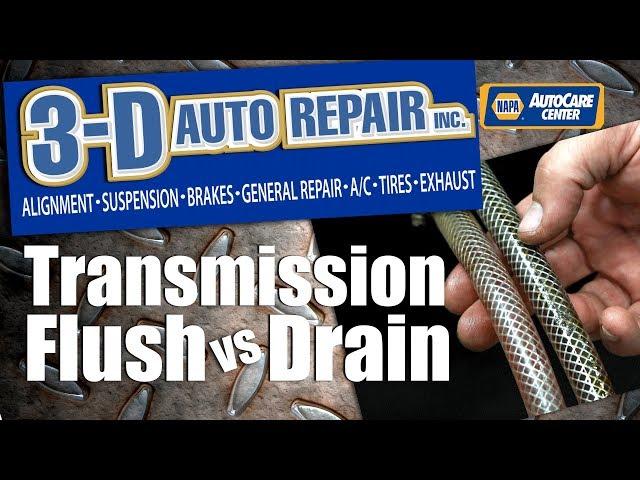 Transmission Flush vs Drain