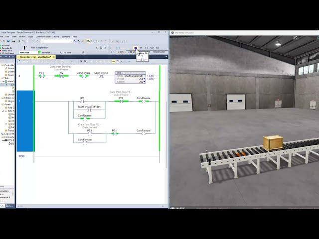 PLC Ladder Logic Basics For Beginners With A Working Conveyor