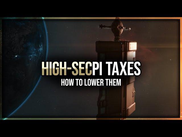 Eve Online - How To Get Lower High-Sec PI Taxes