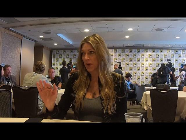 Jes Macallan Interview for DC's Legends of Tomorrow at Comic-Con