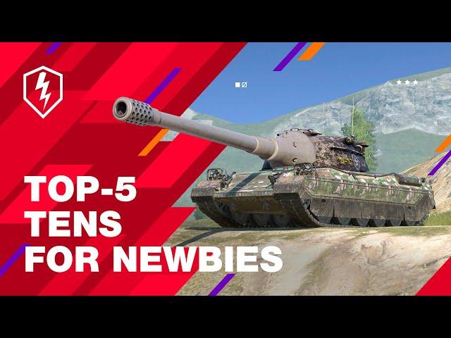 WoT Blitz. Top 5 Tanks For Newbies. Tier X