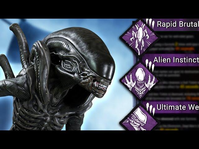 New Alien Killer "The Xenomorph" (Mori, Power, Perks, Map...) | Dead by Daylight PTB