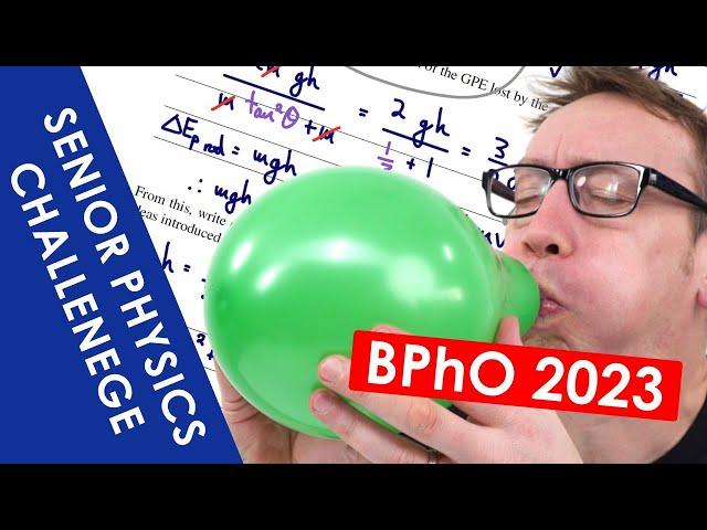 Unofficial Physics Olympiad Answers - 2023 BPhO Senior Physics Challenge